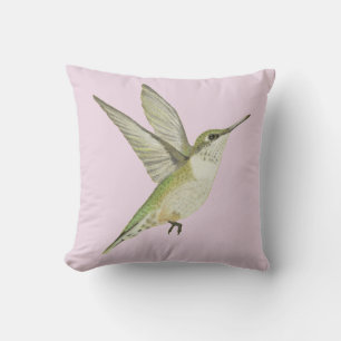 Hummingbird Throw Pillow