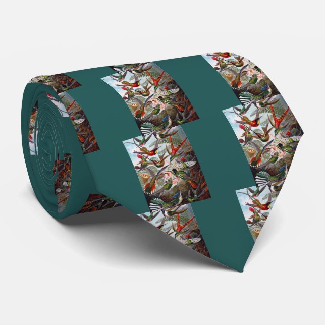 Hummingbird Tie (Rolled)