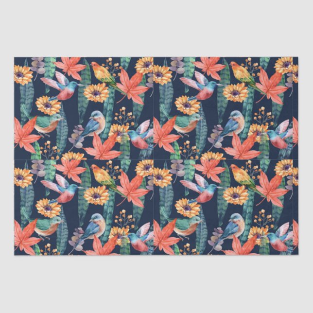 Hummingbird  tissue paper (Front)