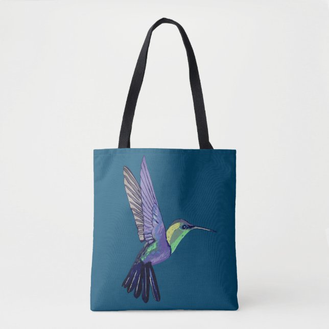 Hummingbird Tote Bag (Front)