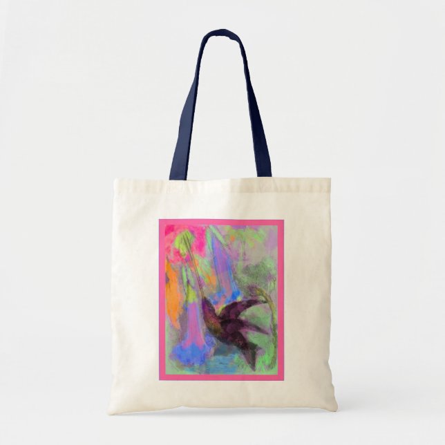 Hummingbird Tote Bag (Front)