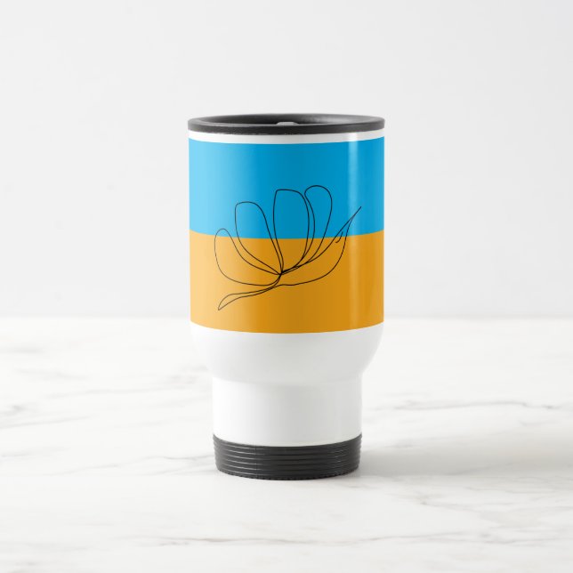 hummingbird travel mug (Center)