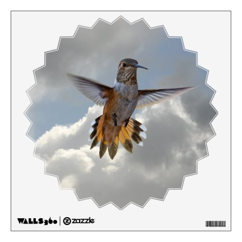 HUMMINGBIRD WALL DECAL