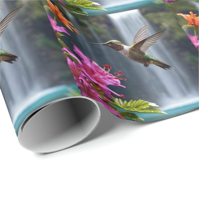 Hummingbird Waterfall Park,  Wrapping Paper (Roll Corner)