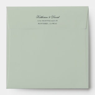 Hummingbird Wedding Envelope