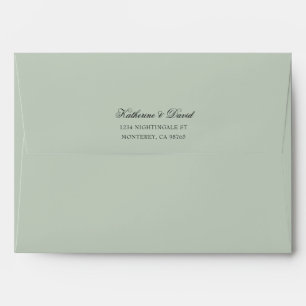Hummingbird Wedding Envelope