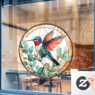 Hummingbird Window Cling