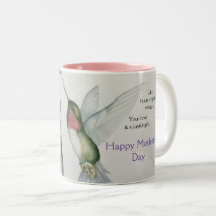 Hummingbird Wings Mother's Day Mug Joyful Love