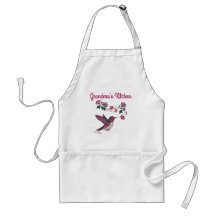 Hummingbird Women's Apron