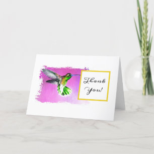 Hummingbird You Note Card