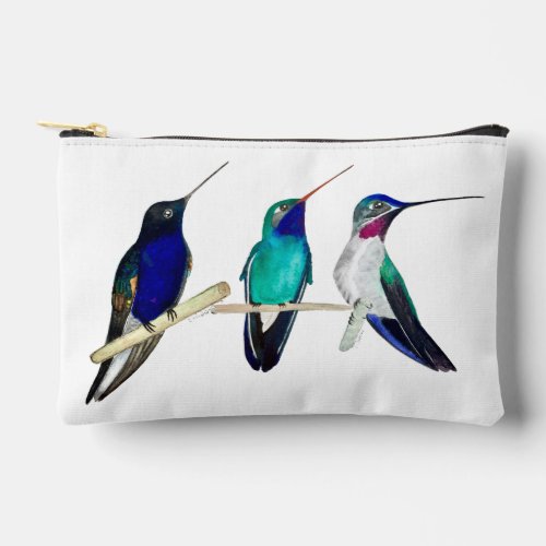 Hummingbirds Accessory Pouch