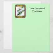 Hummingbirds and Flowers #4 (Front/Back)