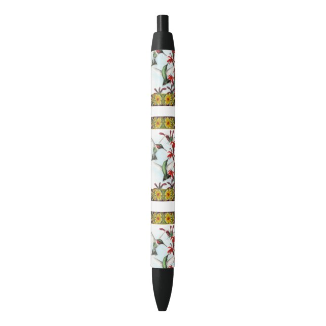Hummingbirds and Flowers #5 Pen (Front Vertical)