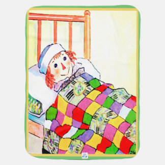 Hummingbirds and Raggedy Andy Baby Blanket