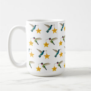 Hummingbirds and Stars Coffee Mug