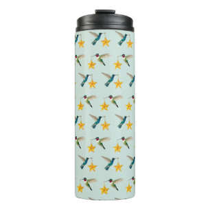 Hummingbirds and Stars Thermal Tumbler