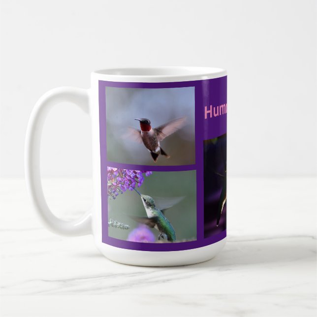 Hummingbirds Classic Coffee Mug (Left)