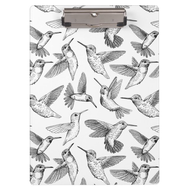 Hummingbirds Clipboard (Front)