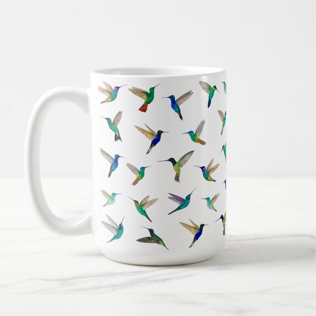 Hummingbirds Coffee Mug (Left)