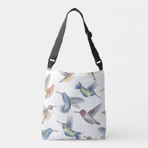Hummingbirds Crossbody Bag