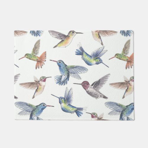 Hummingbirds Doormat
