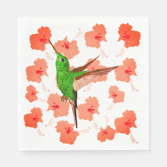 Hummingbirds Dream Napkins (Front)