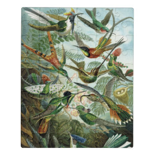  Hummingbirds - Ernst Haeckel Jigsaw Puzzle