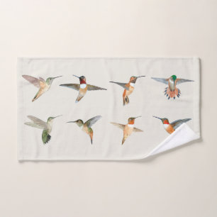 Hummingbirds Hand Towel