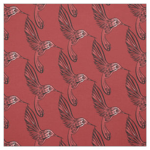 Hummingbirds II Fabric