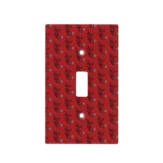 Hummingbirds II Light Switch Cover (Front)