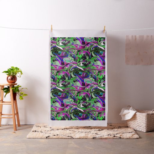 Hummingbirds in Flight... Fabric