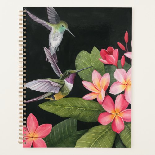 Hummingbirds In the Plumeria Planner