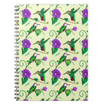 Hummingbirds in the Sun Notebook