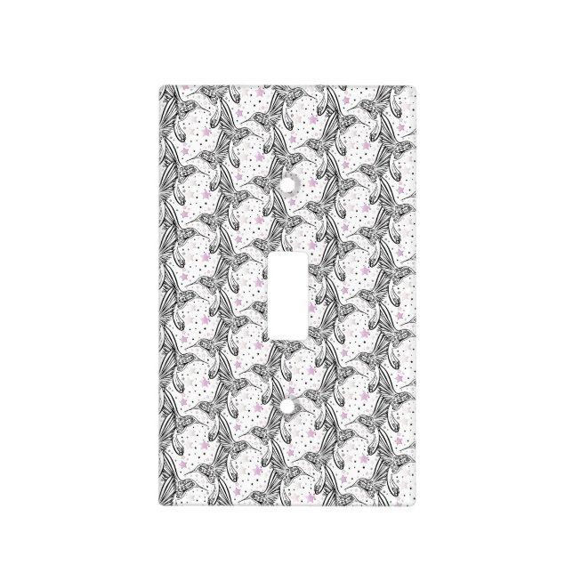 Hummingbirds IV Light Switch Cover (Front)