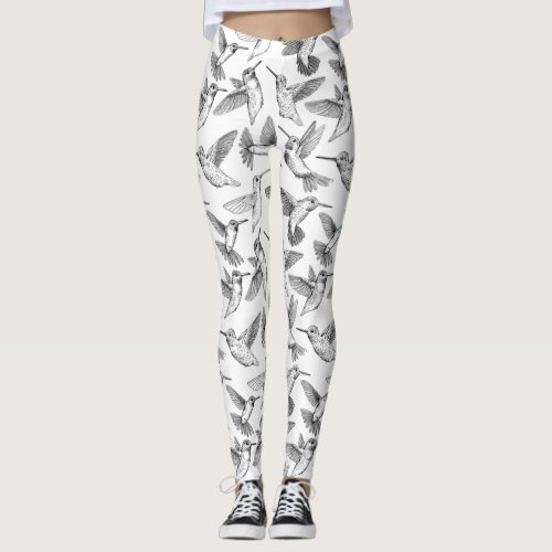 Hummingbirds Leggings