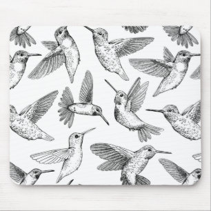 Hummingbirds Mouse Pad