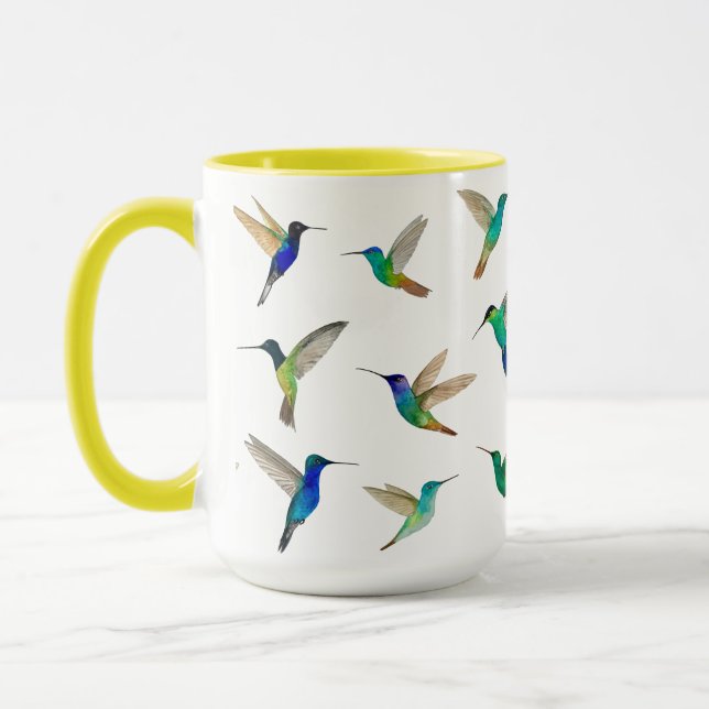 Hummingbirds Mug (Left)