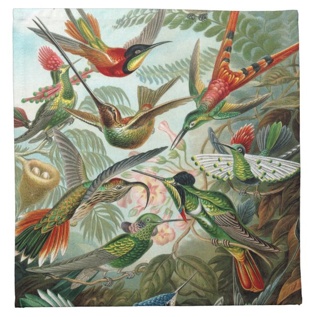 Hummingbirds Napkin (Front)