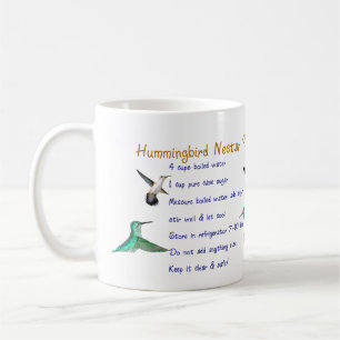 Hummingbirds Nectar Recipe Coffee Mug