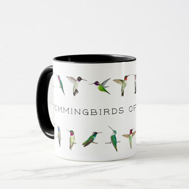 Hummingbirds of Arizona Mug (Front Left)
