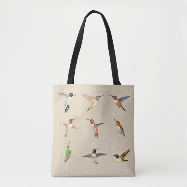 Hummingbirds of North America Tote Bag (Front)
