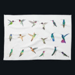 Hummingbirds of Texas Kitchen Towel<br><div class="desc">The Lone Star State has an amazing variety of hummingbirds. Throughout the state, at different times of the year the hummingbird lover can find Ruby-throated, Black-chinned, Blue-throated, Broad-tailed, Buff-bellied, Broad-billed, and White-eared varieties of the bird. One can encounter such species as the Calliope, the Lucifer, Costa's, Rivoli's, Rufous, Anna's, Allen's,...</div>