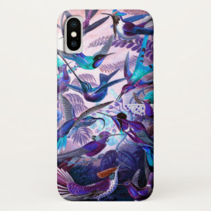 Hummingbirds Painting iPhone X Case