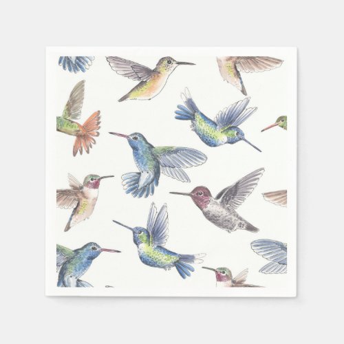 Hummingbirds Paper Napkins