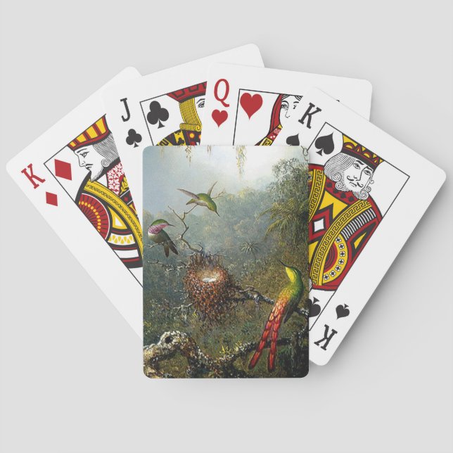 Hummingbirds Playing Cards (Back)