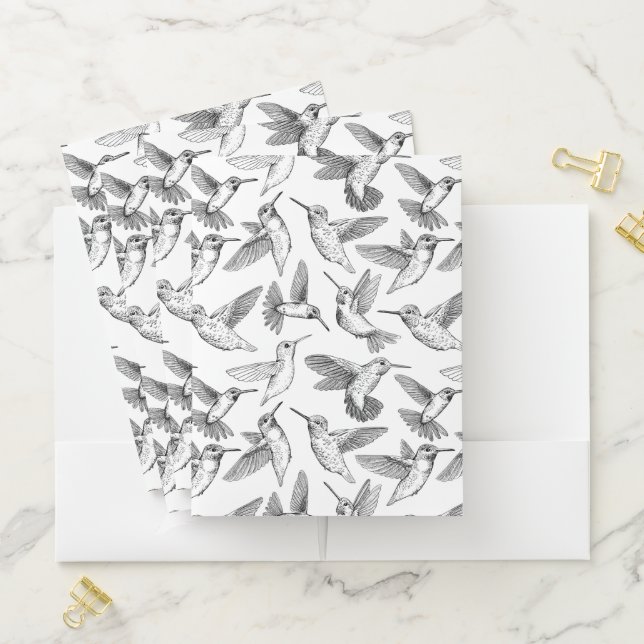 Hummingbirds Pocket Folder (In Situ)