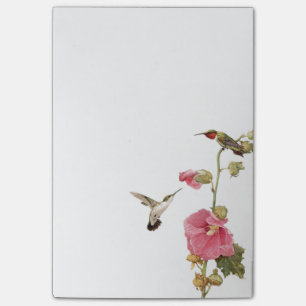 Hummingbirds Post It Notes