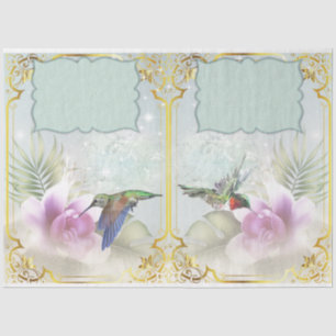 Hummingbirds Series Design 6 Tissue Paper