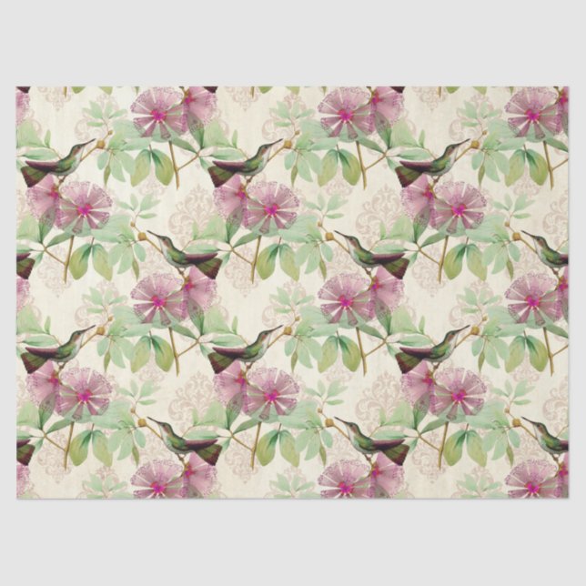 HummingBirds Series Design Nineteen Tissue Paper (Front)