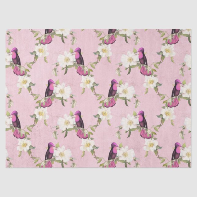 HummingBirds Series Design Seventeen Tissue Paper (Front)